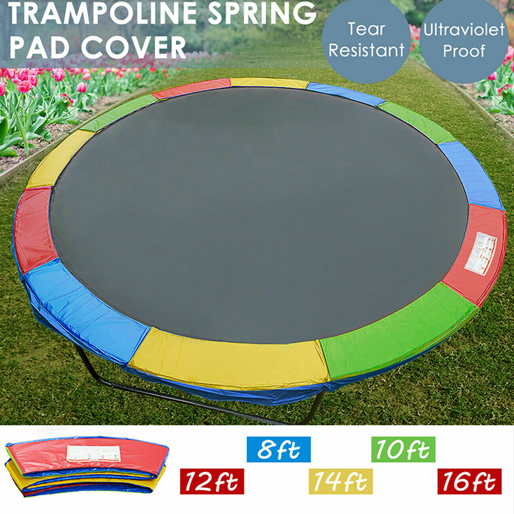 Replacement Trampoline Mat Round Spring Cover Spare Top 8ft 10ft 12ft