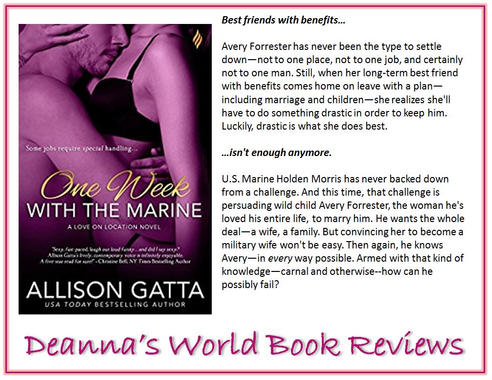 One Night With The Marine by Allison Gatta blurb