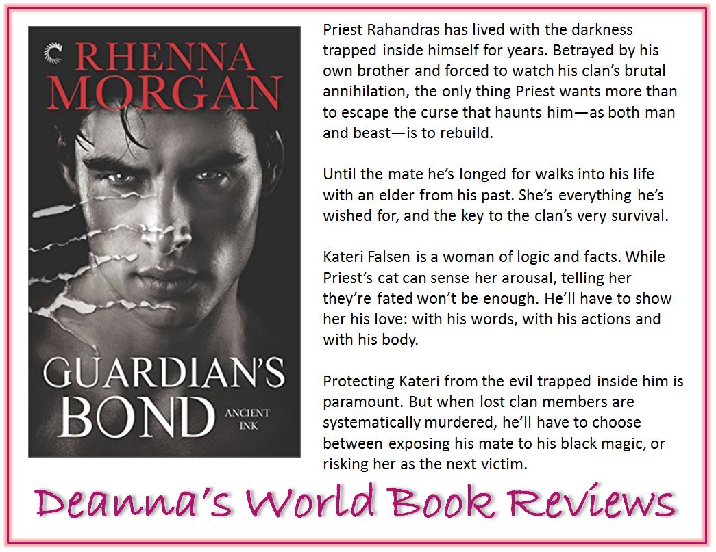 Guardian's Bond by Rhenna Morgan blurb