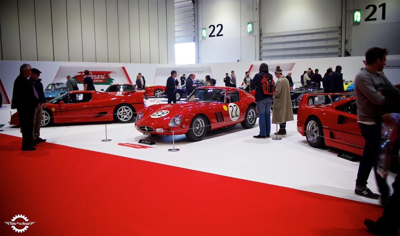 Take to the Road News Ferrari Tribute London Classic Car Show 2017