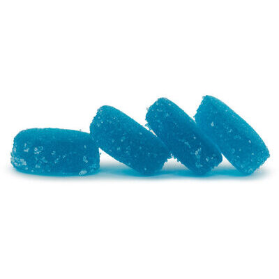 Sour Blue Razzberry Gummies 1:2