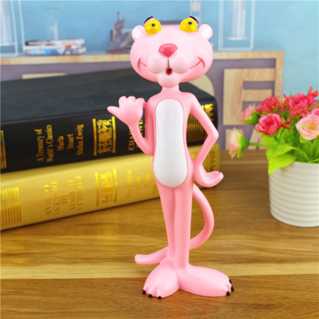 Figura decorativa pantera rosa, 27cm