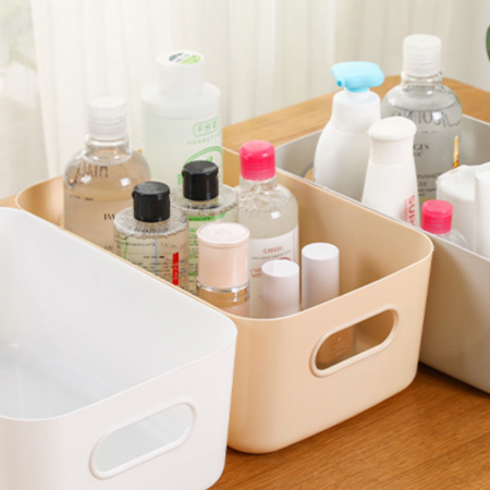 Caja organizadora beige, 31x19cm