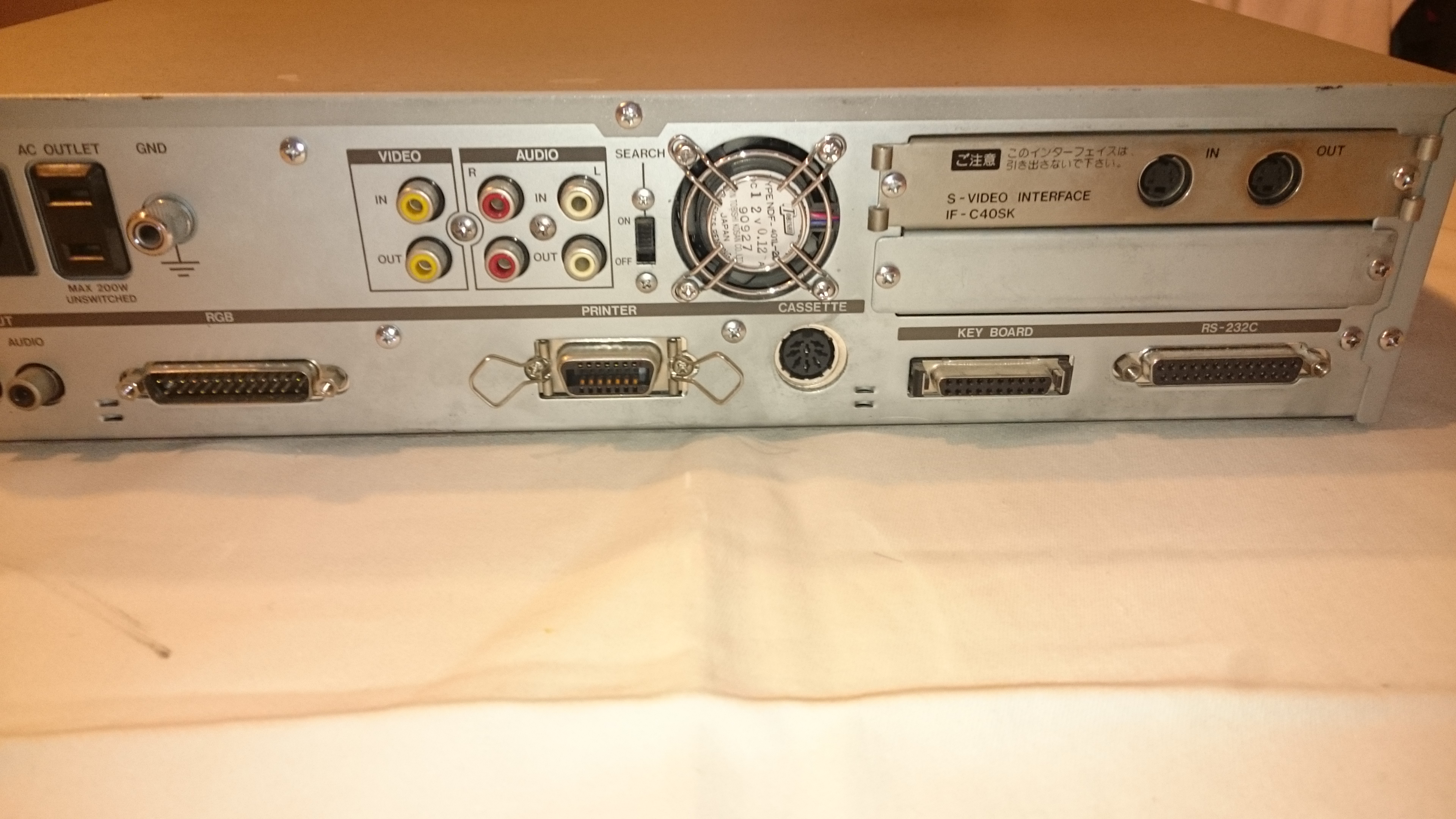 MSX 2 JVC/VICTOR HC-95 ON Ebay now | MSX Resource Center (Page 1/2)