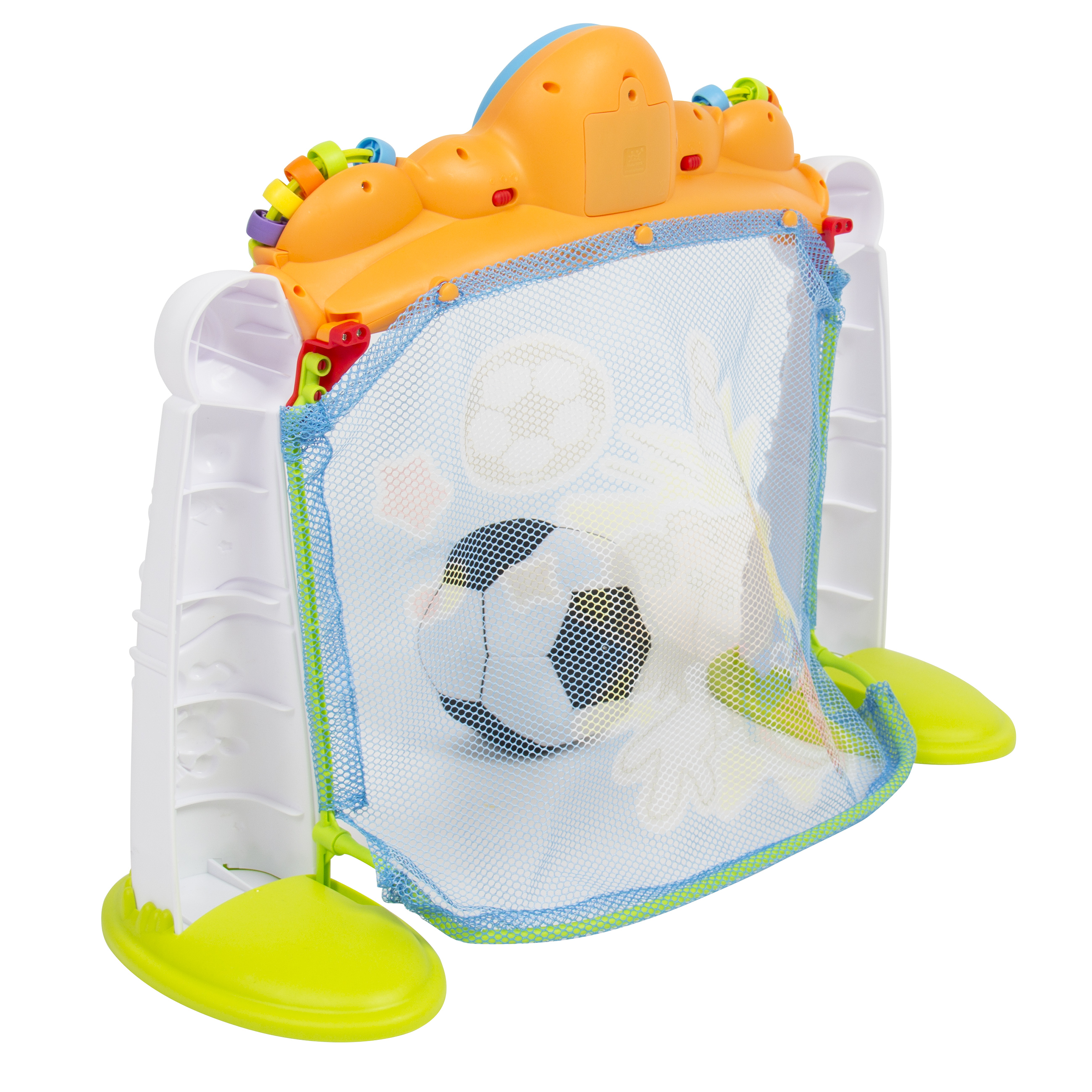 BCP Toy Soccer Goal Scoring Game w/ 3 Modes and Ball Multicolor