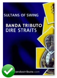 boton miniatura cartel banda tributo dire  straits sultans of swing