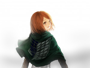 Wallpaper Attack On Titan anime girls 394