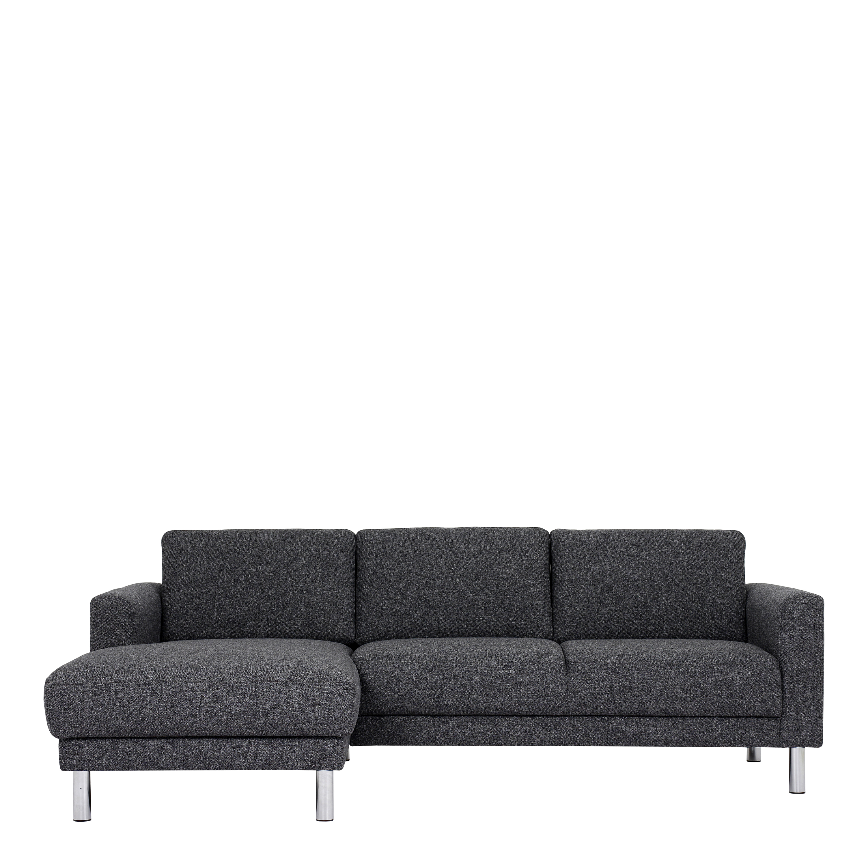 Cleveland Chaiselongue Sofa (LH) in Nova Anthracite