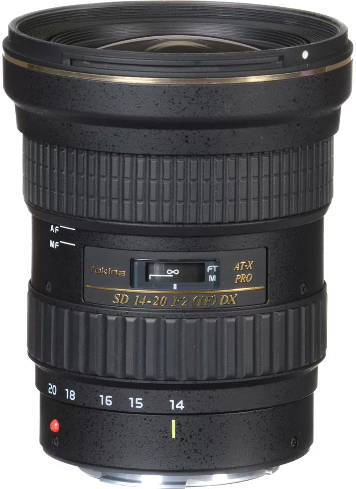 Tokina AT-X 14-20mm f/2 PRO DX Lens for Canon EF ATXAF140DXC