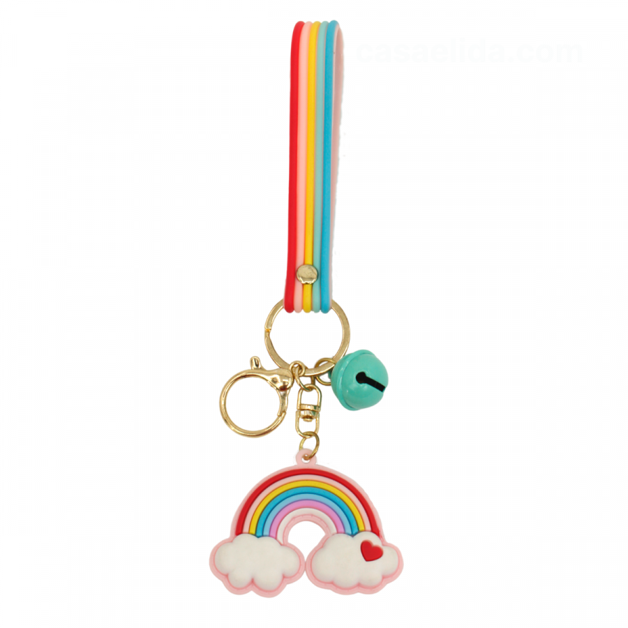 Llavero de arco iris 20cm
