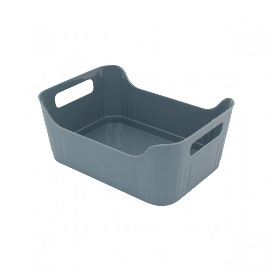 Caja organizadora azul, 12x29.5x20.5cm