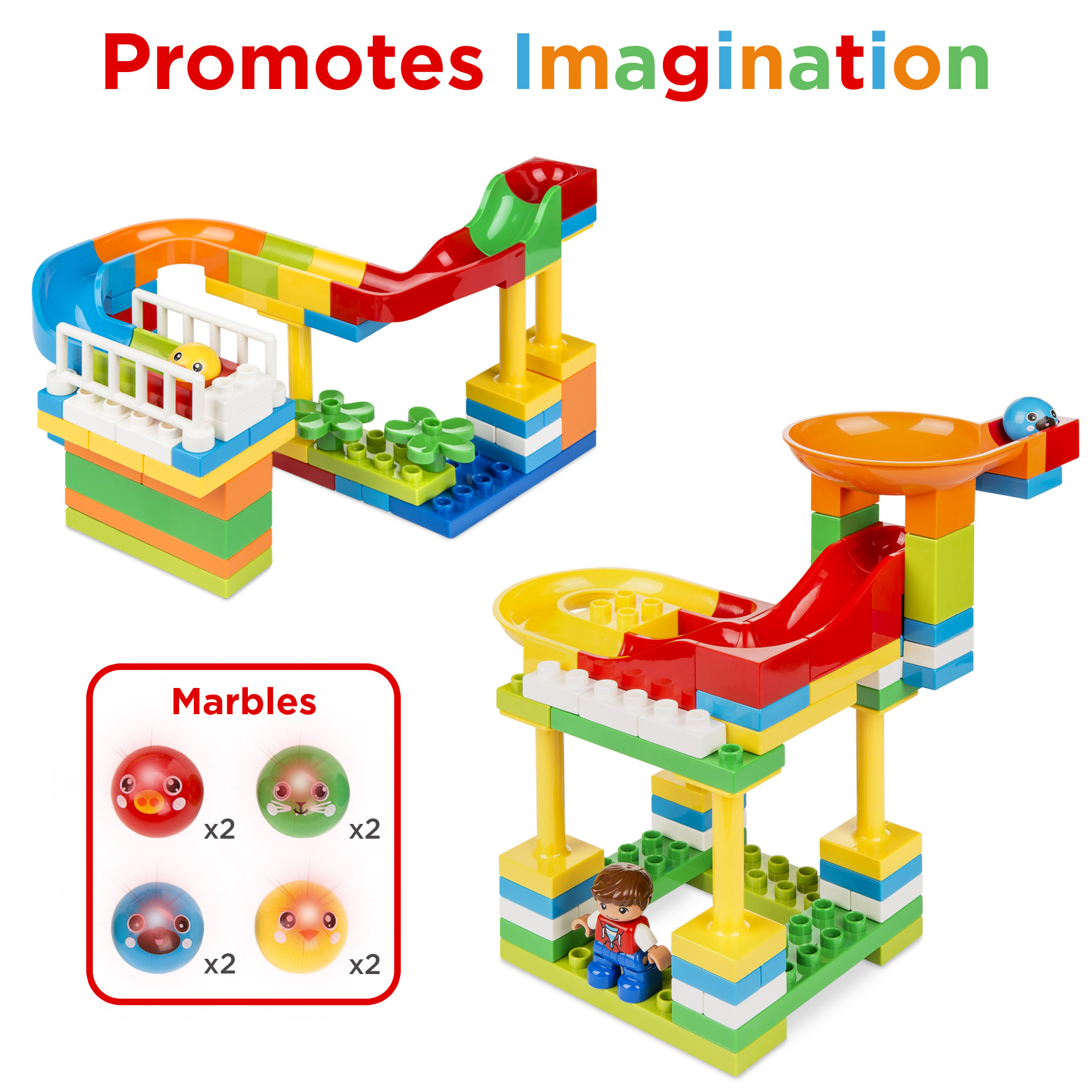 bcp magnetic building track set