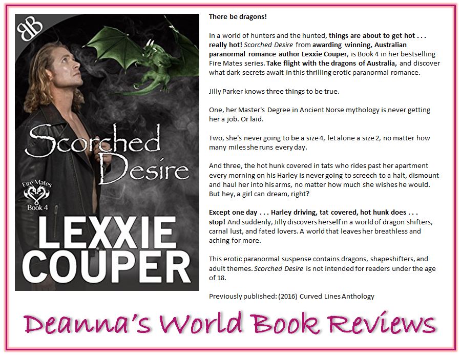 Scorched Desire by Lexxie Couper blurb