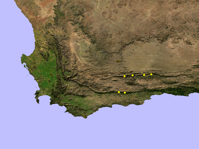 Example point output map