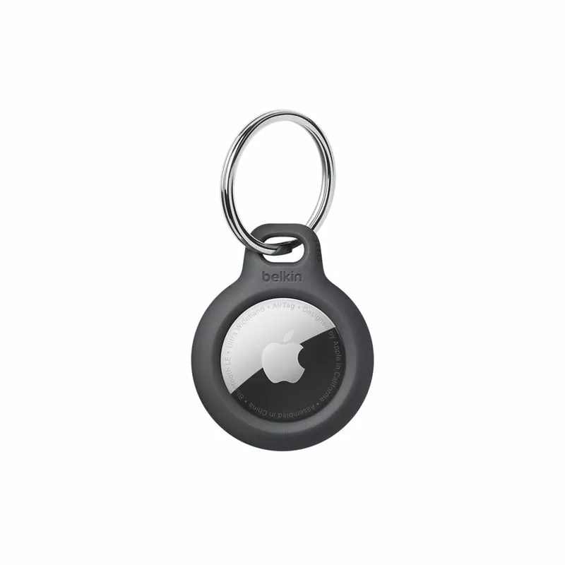 Belkin Secure Holder with Key Ring for AirTag – Black HNPR2