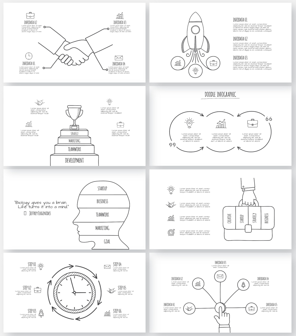 Multipurpose Infographics PowerPoint Templates v.5.4 - 192