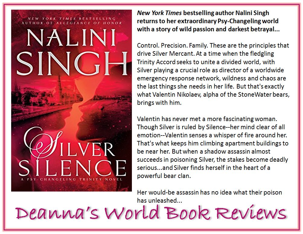 Silver Silence by Nalini Singh blurb