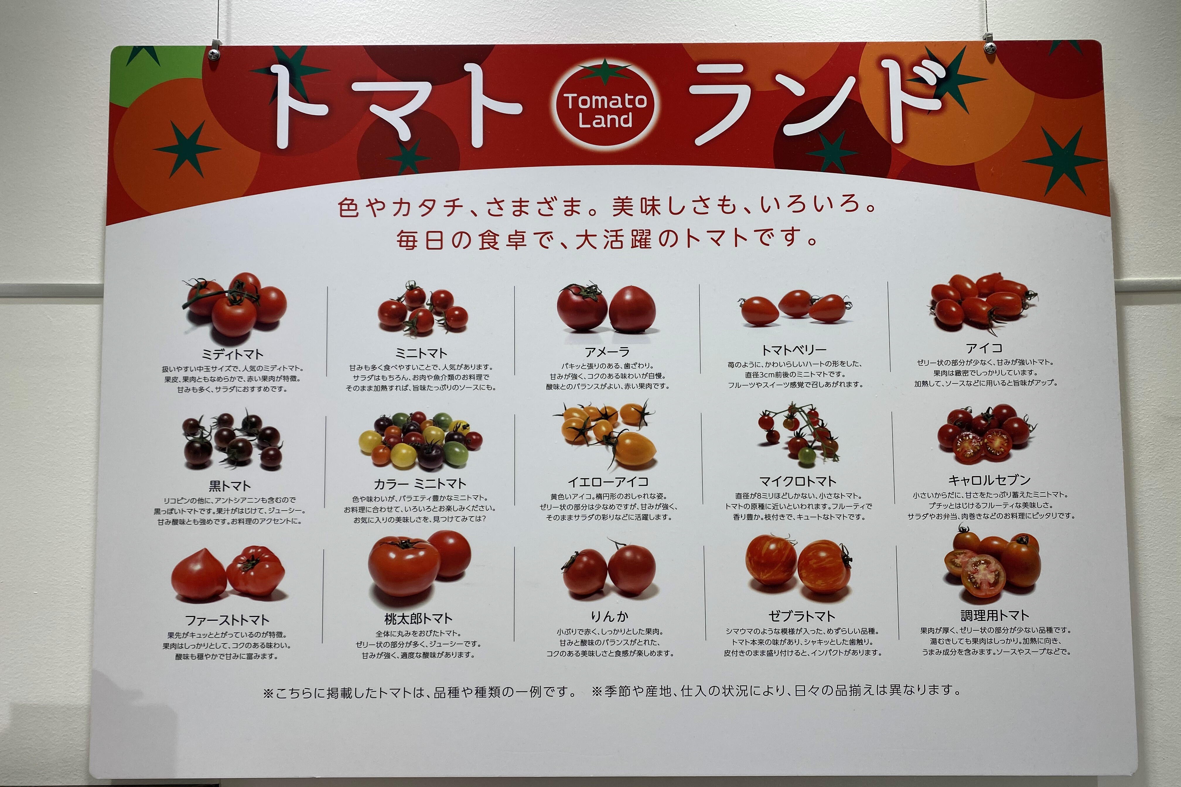 Commom tomato you can get in Japan