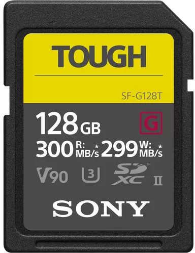 Sony 128GB SF-G Tough Series UHS-II SDXC Memory Card SF-G128T/T1