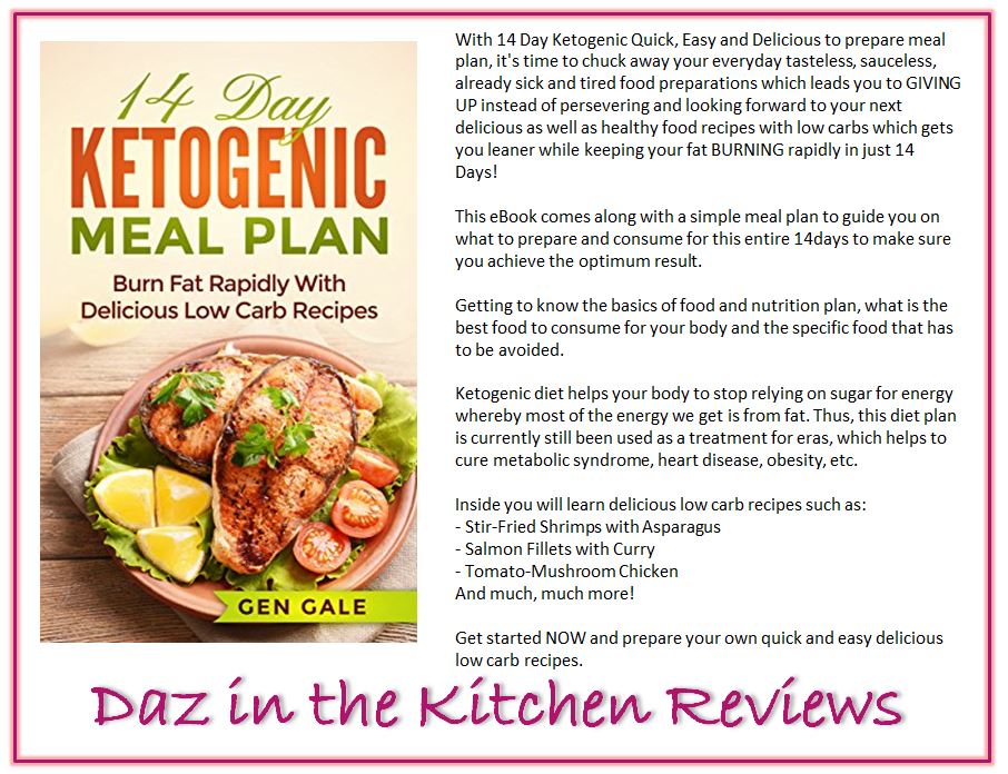 14 Day Ketogenic Meal Plan by Gen Gale
