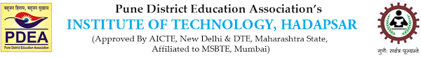 PUNE DISTRICT EDUCATION ASSOCIATION'S INSTITUTE OF TECHNOLOGY