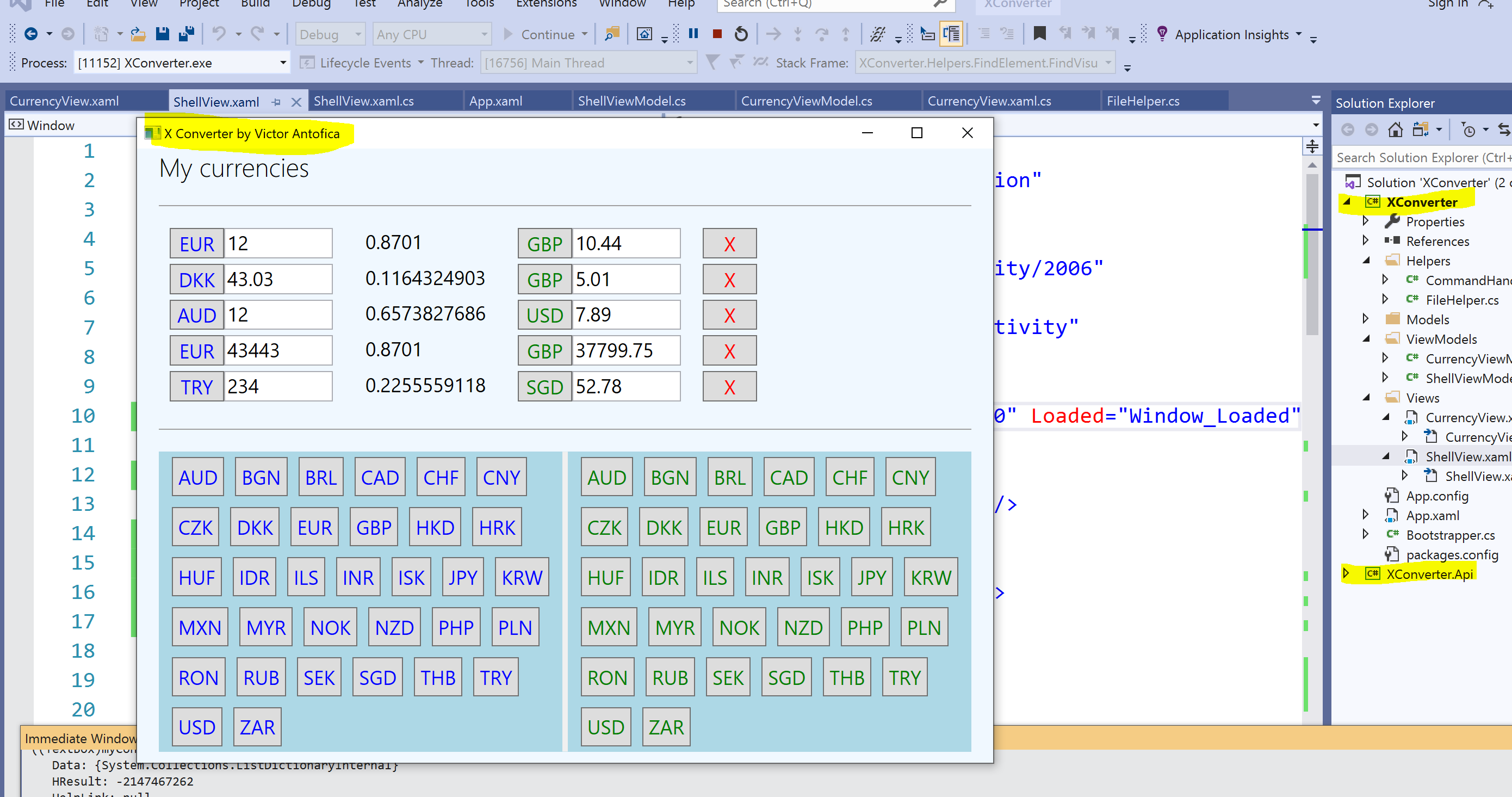 GitHub victorantos/XConverterbyVA Currency Exchange windows
