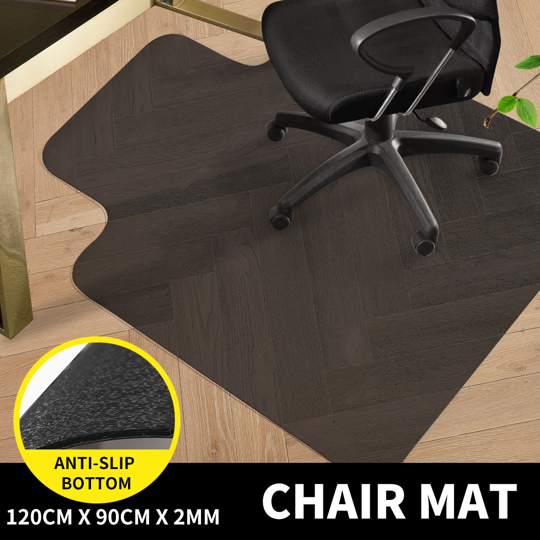 Chair Mat Carpet Hard Floor Protectors PVC Home Office Room Computer   E0045 BK HP 