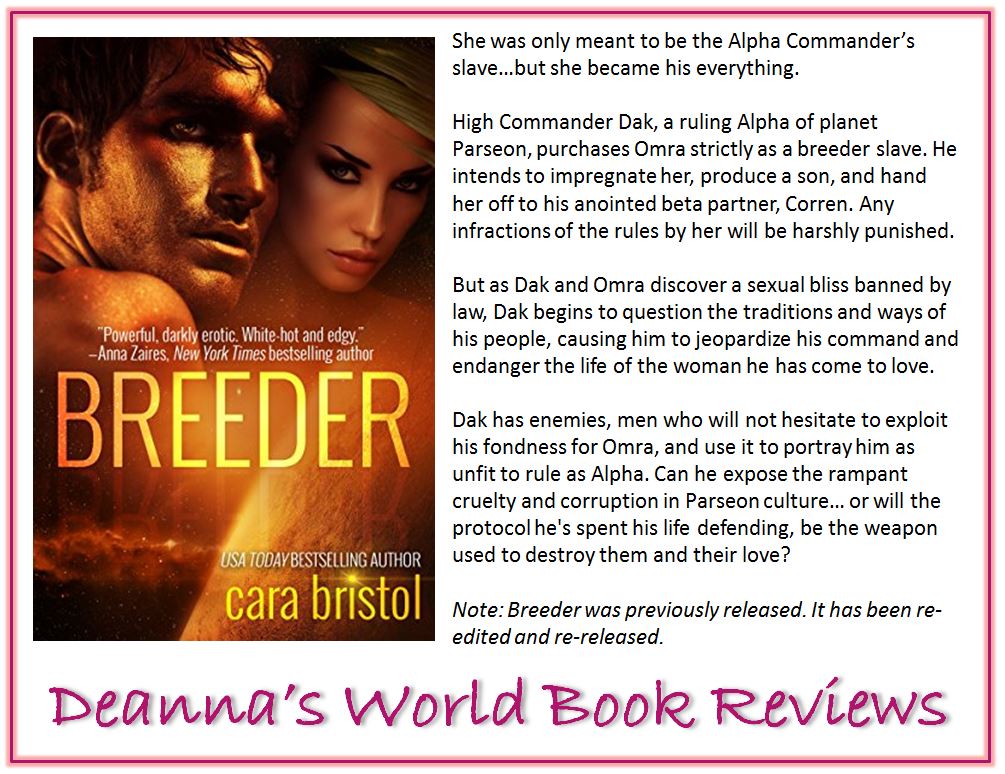 Breeder by Cara Bristol blurb