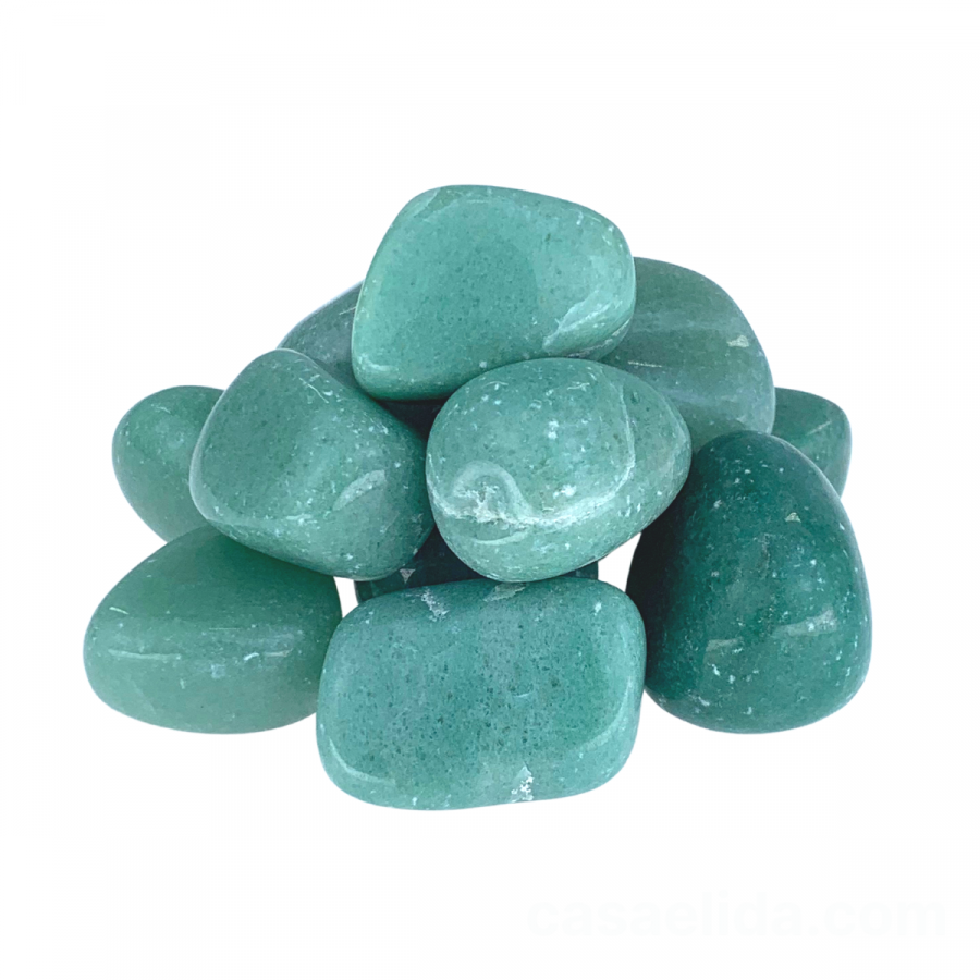 Piedra amazonita oval verde claro, 3~5cm