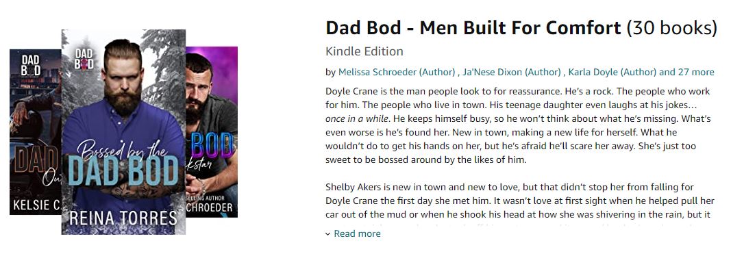 Dad Bod Men Built For Comfort series