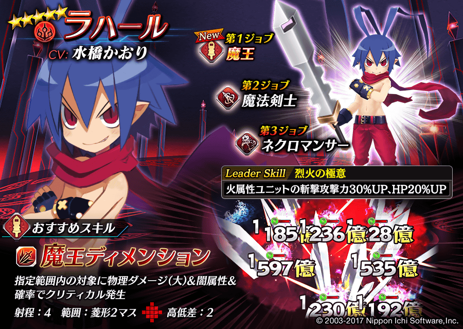 【タガタメ】ラハールは強い？評価と運用まとめ【ディスガイアコラボ】