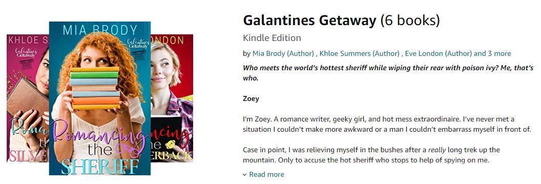 Galantines Getaway series