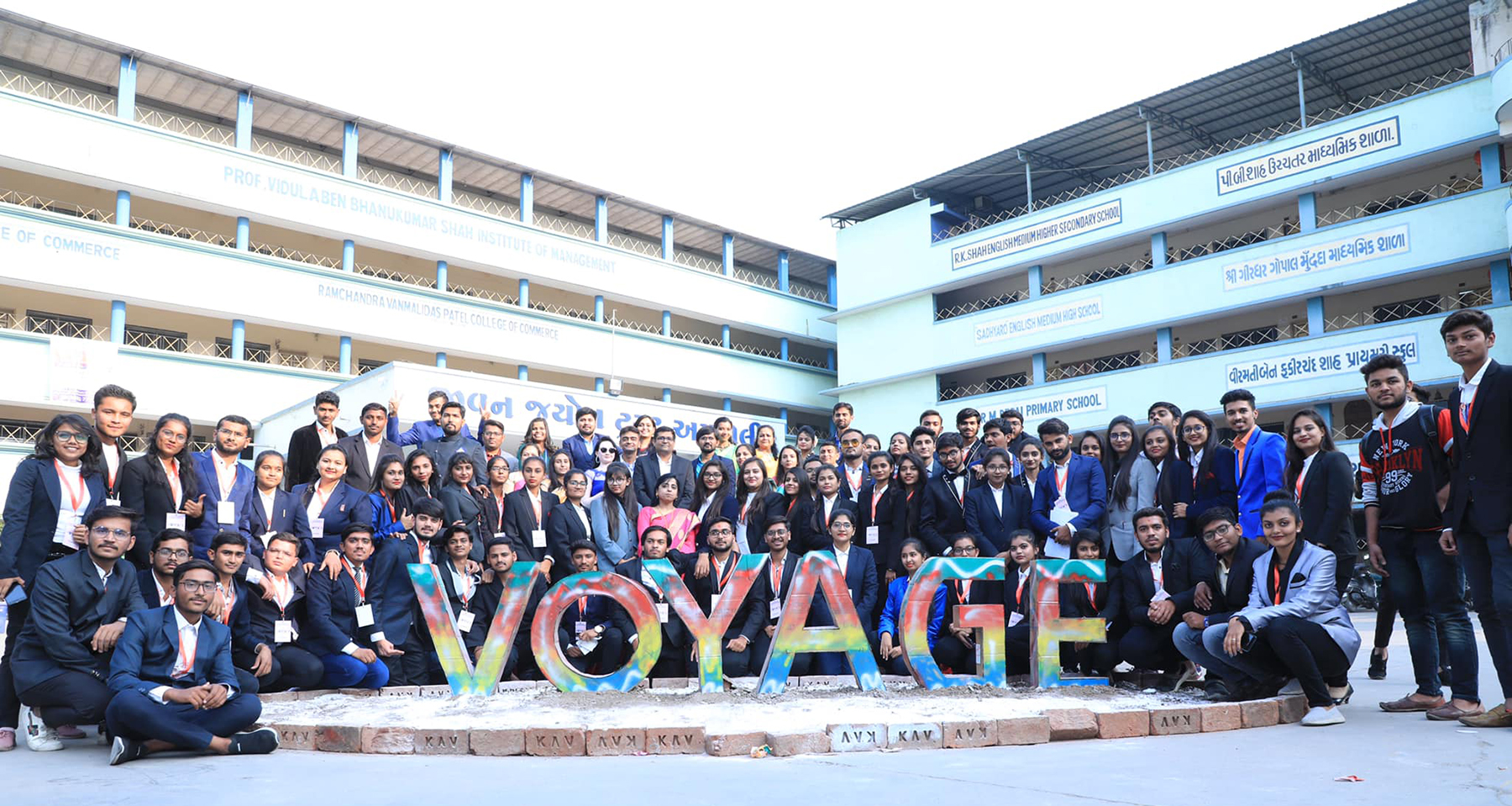 R.V. Patel College of Commerce, English Medium, V.L. Shah College of Commerce, Gujarati Medium, Surat Image