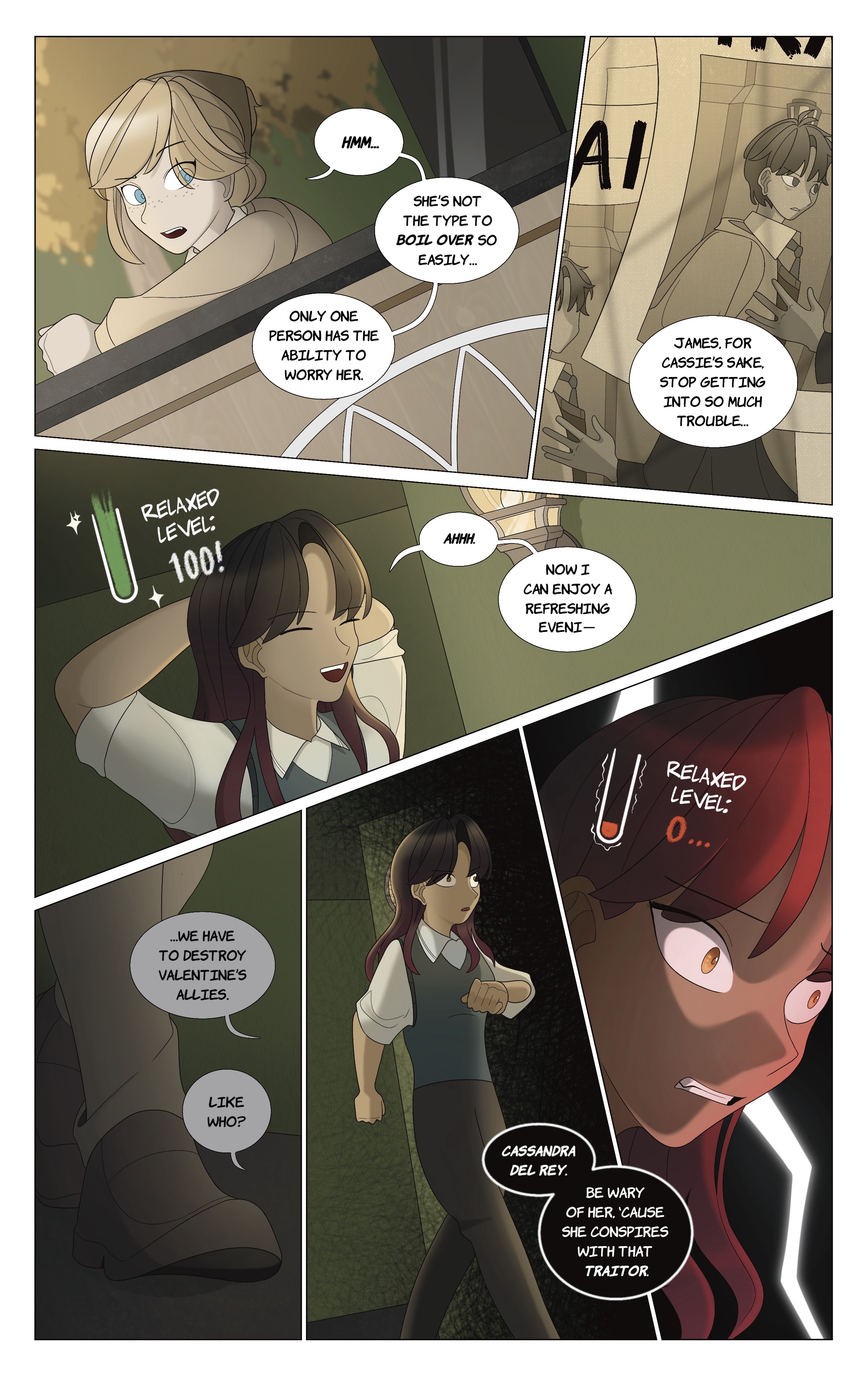 Chapter 3: Page 8 of VALENTINE Comic