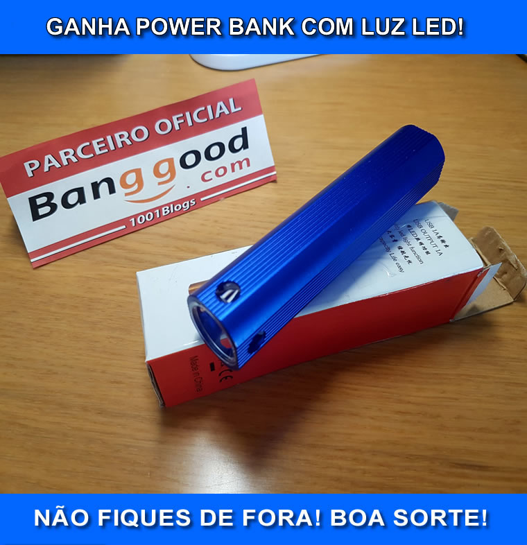 Passatempo 1001Blogs + Banggood - Power Bank 4.000 mAh 2 em 1 - Vencedora Catarina Barreto - Luz%20led%20passatempo-1