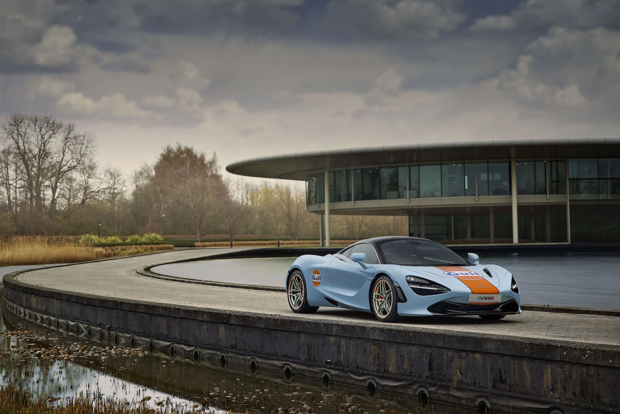 McLaren Special Operations unveils special Gulf livery 720s