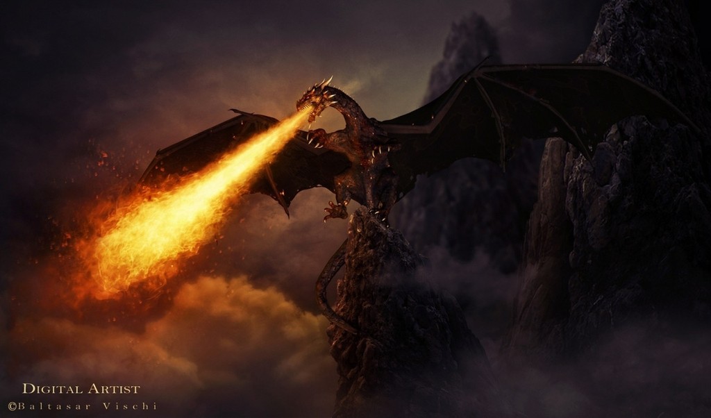 Dragon from hell