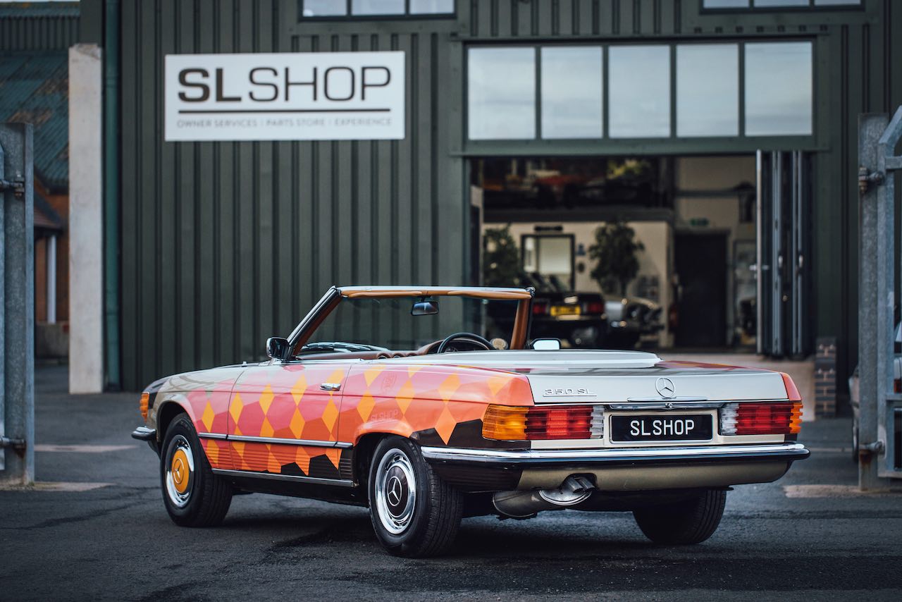  SL specialists SLSHOP mark 50 years of the Mercedes R107 SL