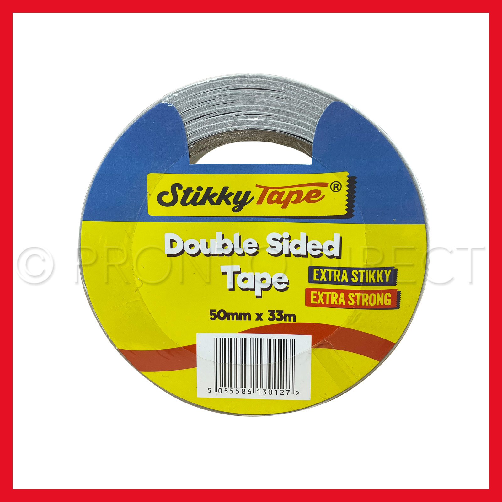 Double Sided Tape Clear Sticky DIY Strong Craft Adhesive 12mm 25mm 50mm 33M REEL - Picture 10 of 10