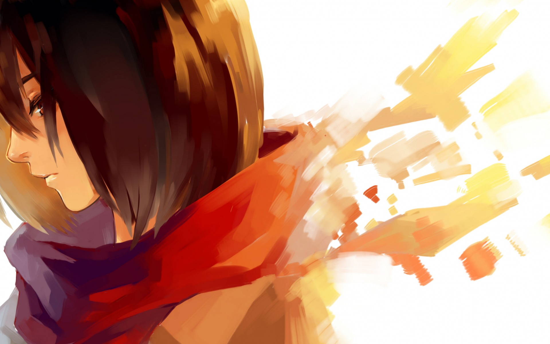 Wallpaper Attack On Titan 170 anime, anime girls, Shingeki no Kyojin, Mikasa Ackerman