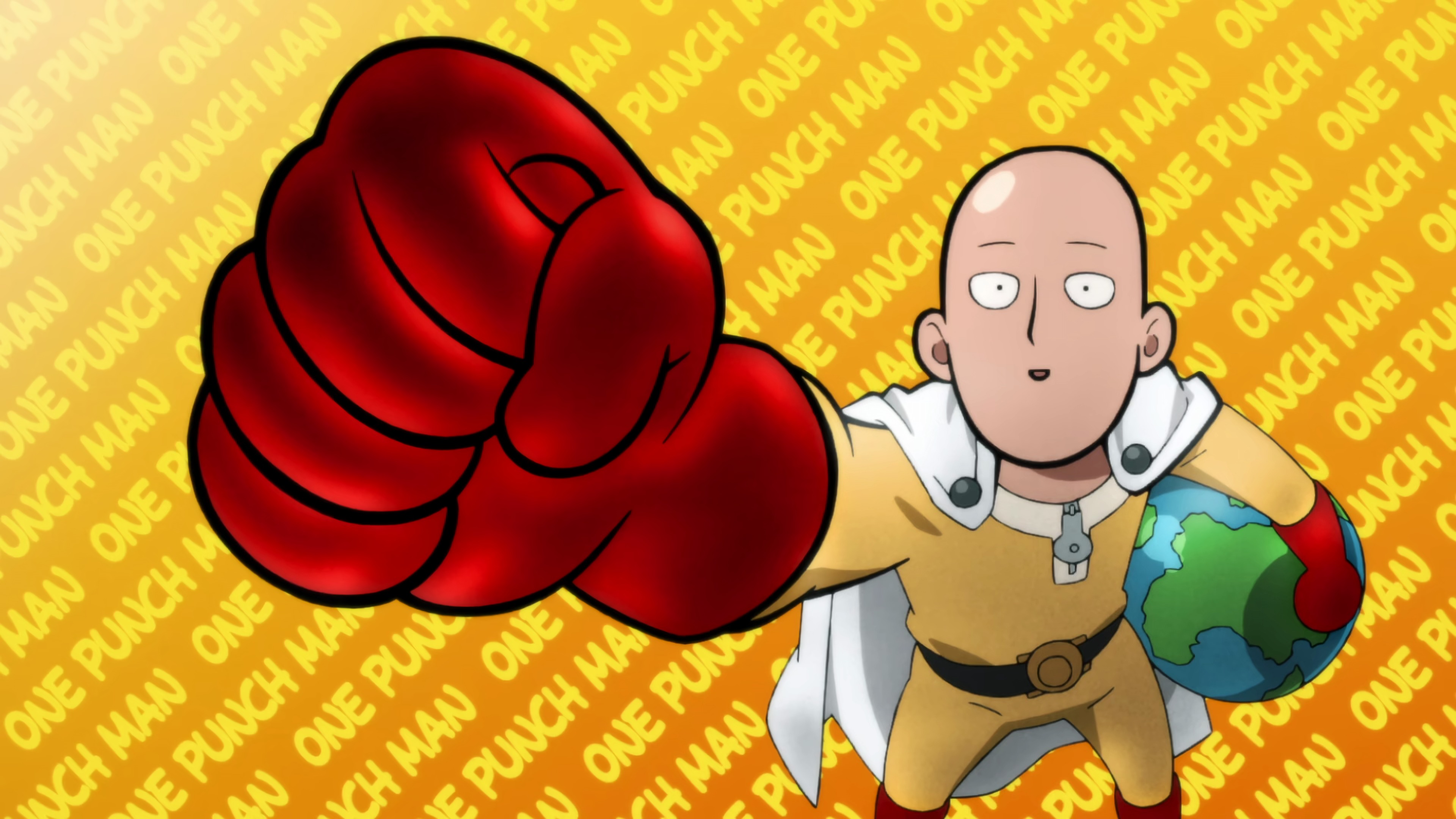 Wallpaper One Punch Man 44 One-Punch Man, Saitama, anime boys, anime, high angle