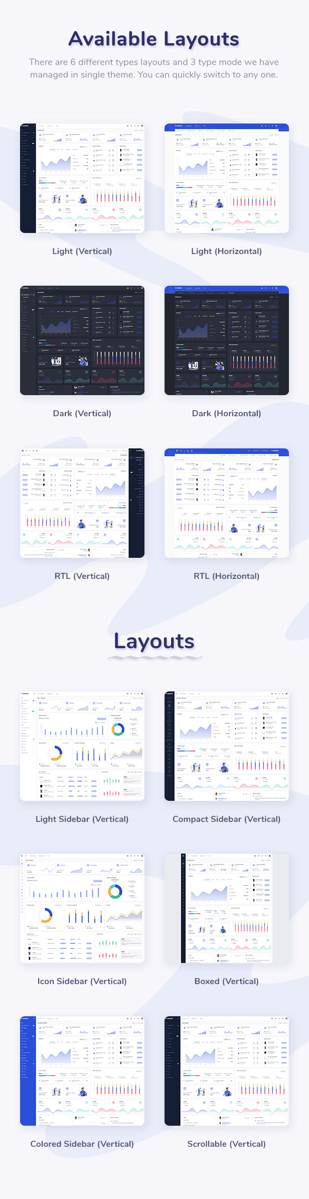 Drezon - HTML & Laravel Admin Dashboard Template - 1