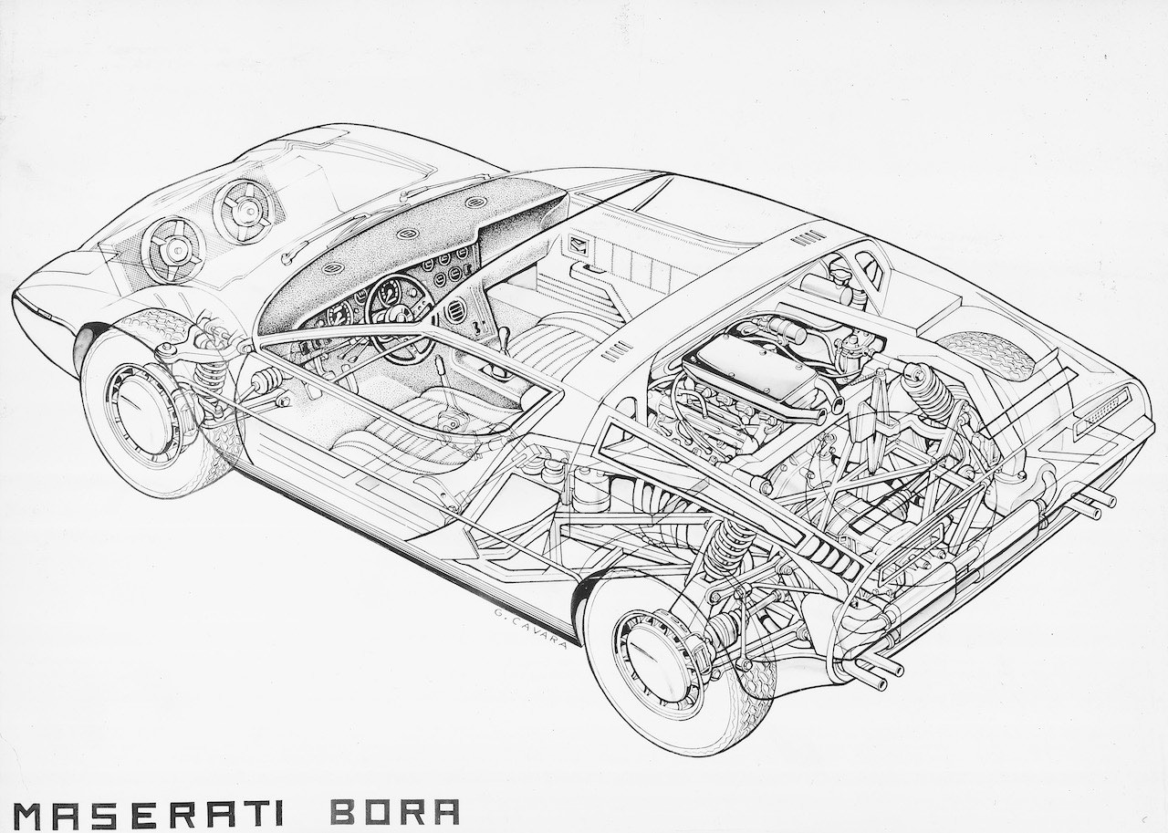Maserati celebrates 50 years of the mighty Bora