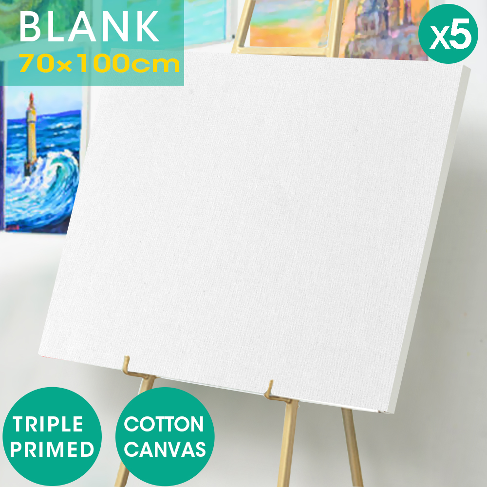 5x Artist Canvas Blank Stretched Canvases Art Large White Range Oil   HD0045 6 1 