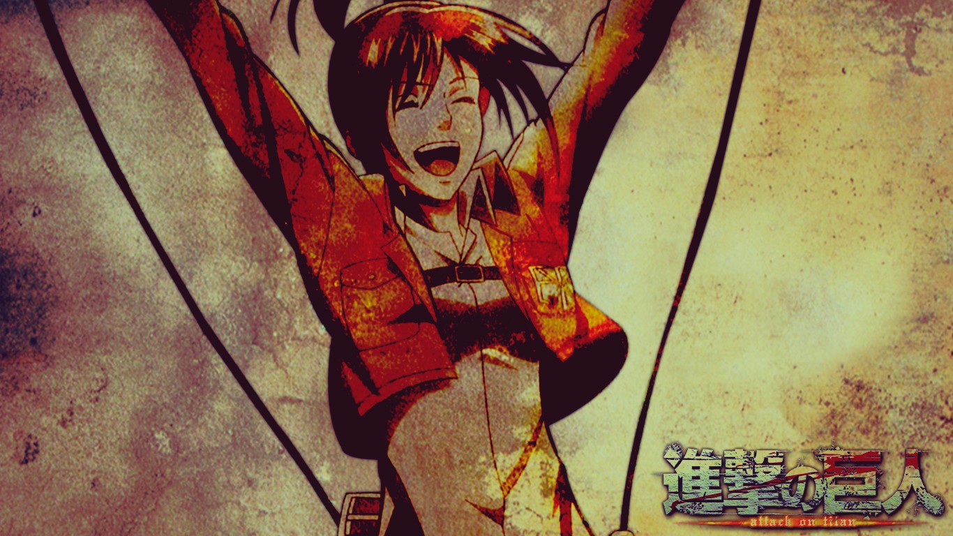 Wallpaper Attack On Titan 424 Shingeki no Kyojin, Blouse Sasha, anime, anime girls