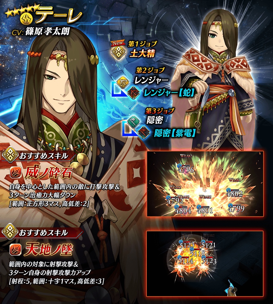 【タガタメ】テーレは強い？評価と運用まとめ