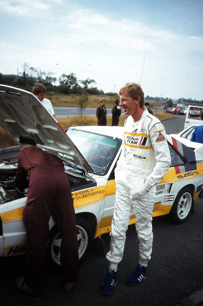 Audi UK Rally Team recall iconic game changing Audi quattro