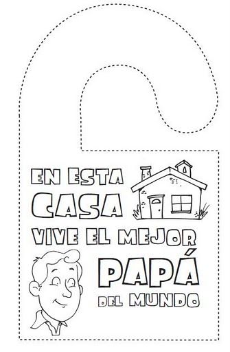 Colgador puerta Papá Colgador puerta Papá
