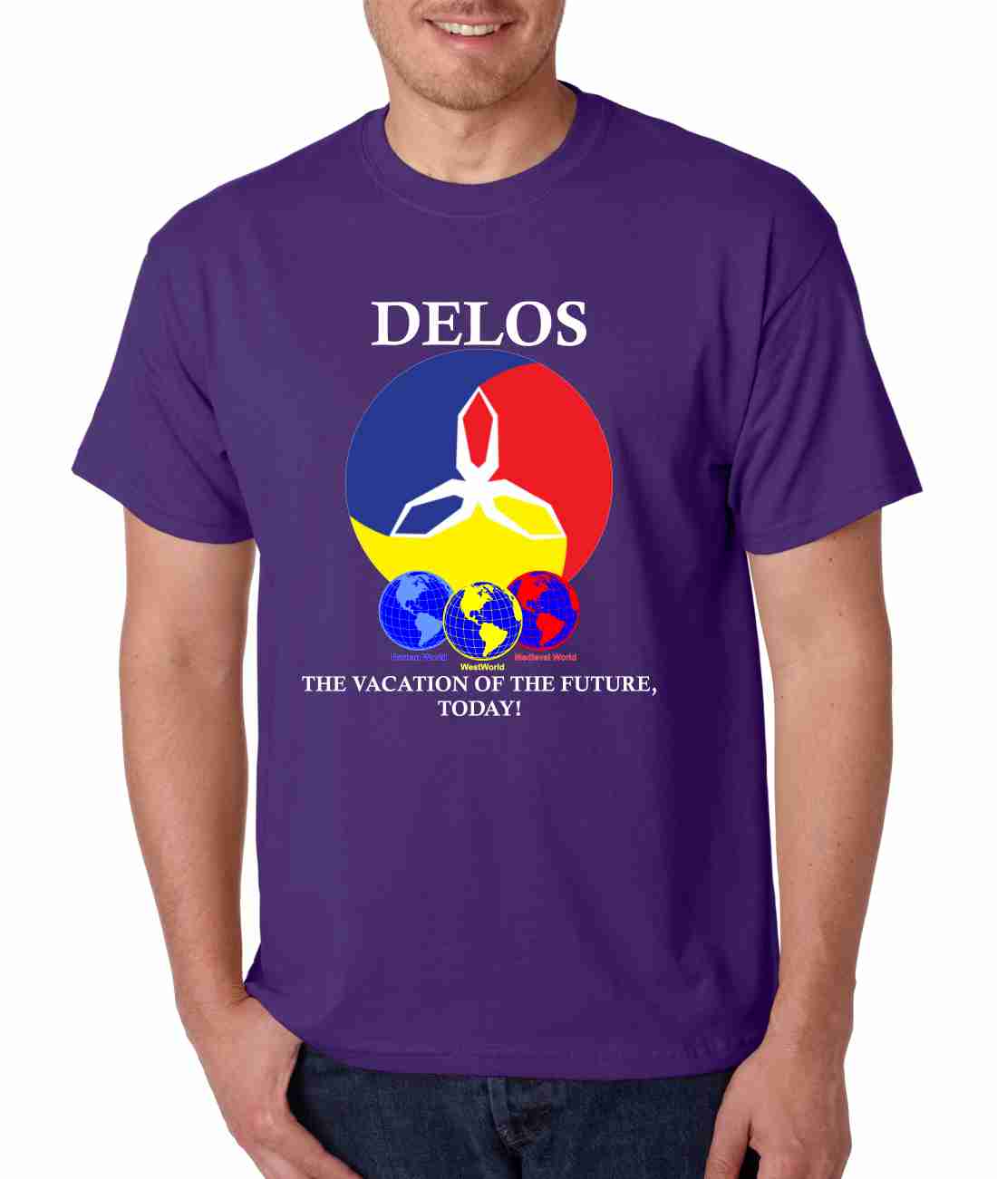 Men's T Shirt Delos Westworld Cool Popular T Shirt | eBay