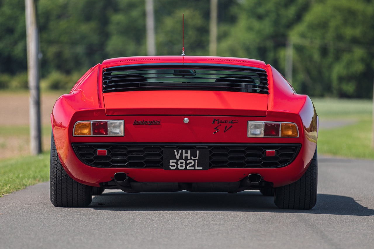 1972 Lamborghini Miura SV headlines at Silverstone Auctions